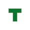 5S Supplies 5S Corner Markers, 2 in W., 6 in L., 0.003 in Thickness, 25 PK VST-SQUARE-GREEN - alternate 1